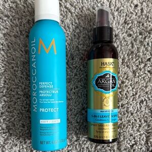 Moroccanoil Protect & Hask Argan Oil Spray Set